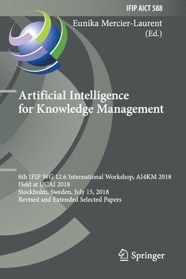 bokomslag Artificial Intelligence for Knowledge Management