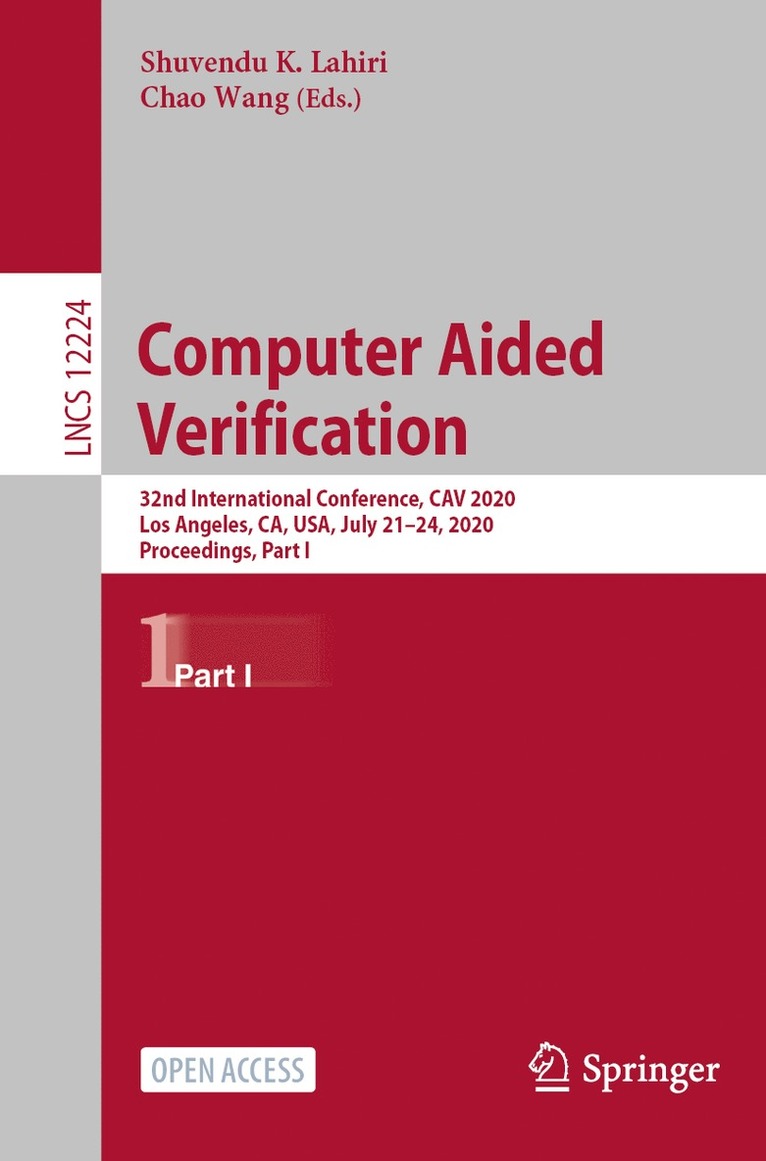 Computer Aided Verification 1