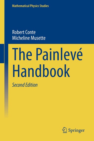 Robert Conte, Micheline Musette - Painlevé Handbook, Inbunden