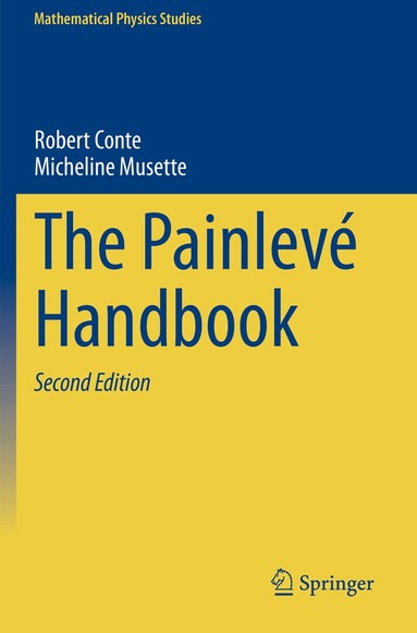 Robert Conte, Micheline Musette - Painlevé Handbook, Häftad
