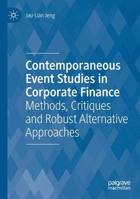 bokomslag Contemporaneous Event Studies in Corporate Finance