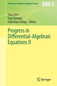 bokomslag Progress in Differential-Algebraic Equations II