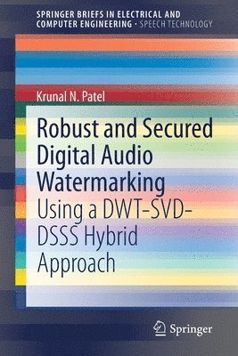 bokomslag Robust and Secured Digital Audio Watermarking