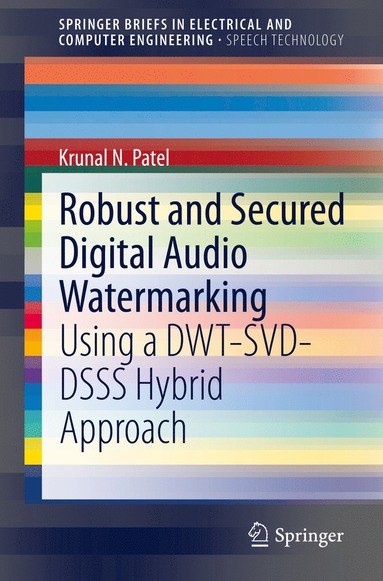 bokomslag Robust and Secured Digital Audio Watermarking