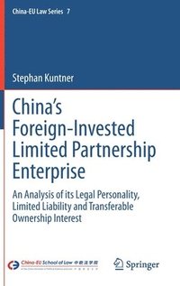 bokomslag Chinas Foreign-Invested Limited Partnership Enterprise