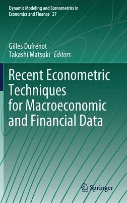 bokomslag Recent Econometric Techniques for Macroeconomic and Financial Data