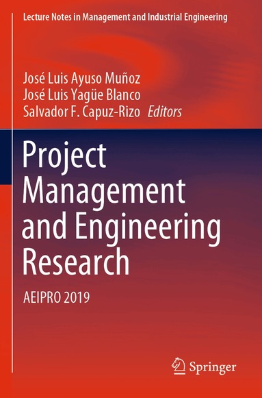 José Luis Ayuso Muñoz, José Luis Yagüe Blanco, Salvador F. Capuz-Rizo - Project Management and Engineering Research, Häftad