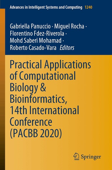 Gabriella Panuccio, Miguel Rocha, Florentino Fdez-Riverola, Mohd Saberi Mohamad, Roberto Casado-Vara - Practical Applications of Computational Biology & Bioinformatics, 14th International Conference (PACBB 2020), Häftad