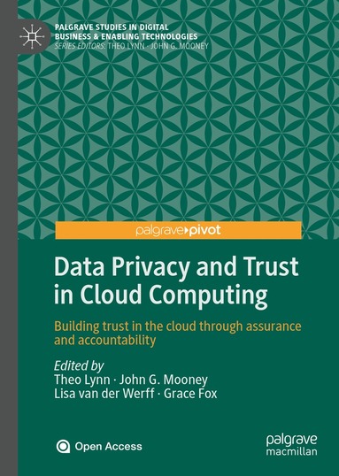 Theo Lynn, John G. Mooney, Lisa van der Werff, Grace Fox - Data Privacy and Trust in Cloud Computing, Inbunden