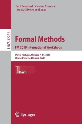 Formal Methods. FM 2019 International Workshops 1