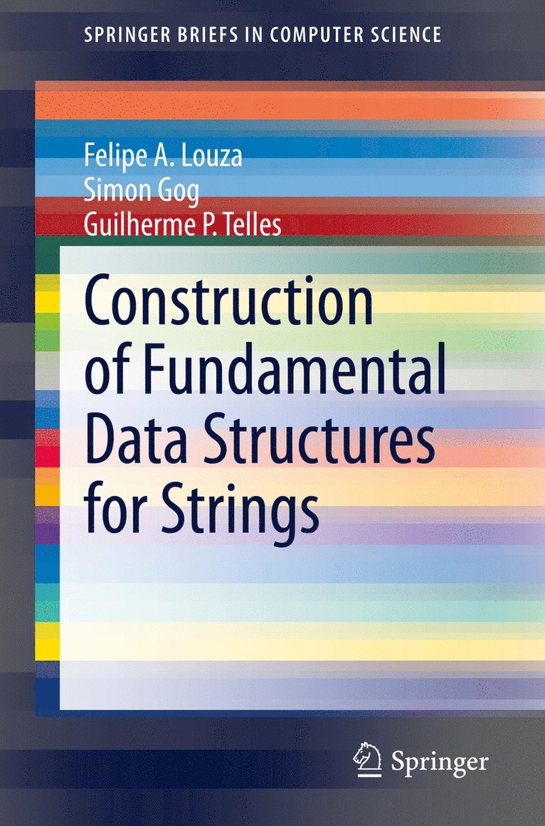Felipe A. Louza, Simon Gog, Guilherme P. Telles - Construction of Fundamental Data Structures for Strings, Häftad