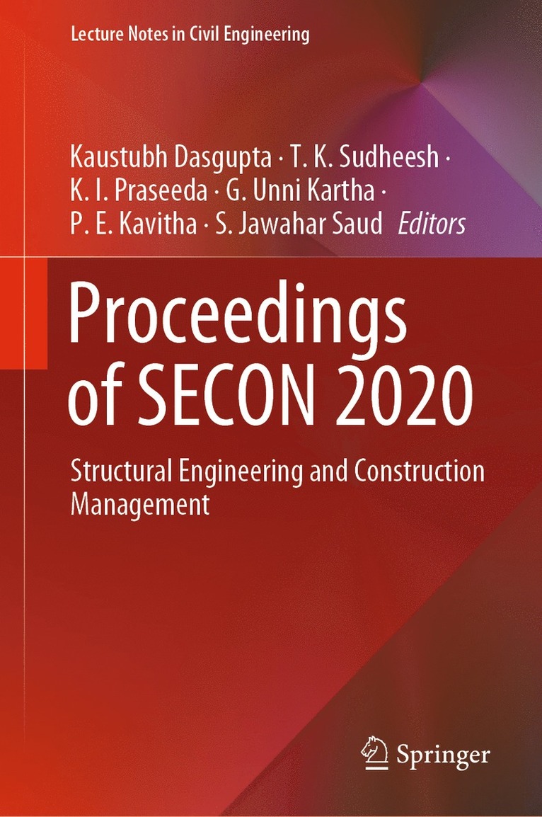 Kaustubh Dasgupta, T. K. Sudheesh, K. I. Praseeda, G. Unni Kartha, P. E. Kavitha, S. Jawahar Saud - Proceedings of SECON 2020, Inbunden