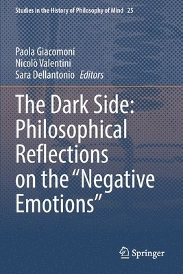 bokomslag The Dark Side: Philosophical Reflections on the Negative Emotions