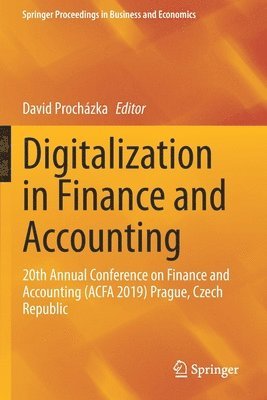 bokomslag Digitalization in Finance and Accounting