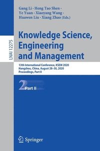 bokomslag Knowledge Science, Engineering and Management