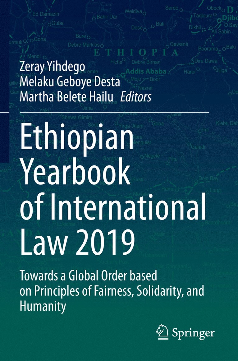 Zeray Yihdego, Melaku Geboye Desta, Martha Belete Hailu - Ethiopian Yearbook of International Law 2019, Häftad