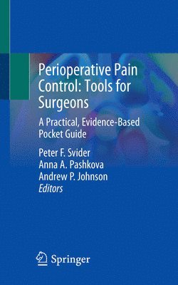 bokomslag Perioperative Pain Control: Tools for Surgeons