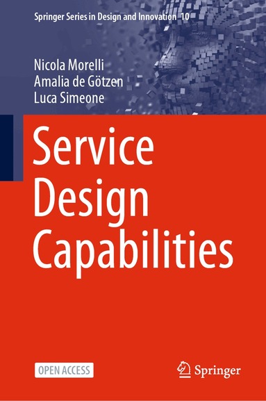 Nicola Morelli, Amalia de Götzen, Luca Simeone - Service Design Capabilities, Inbunden