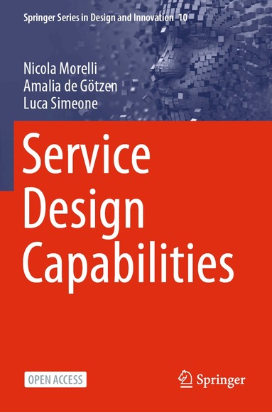 Nicola Morelli, Amalia de Götzen, Luca Simeone - Service Design Capabilities, Häftad