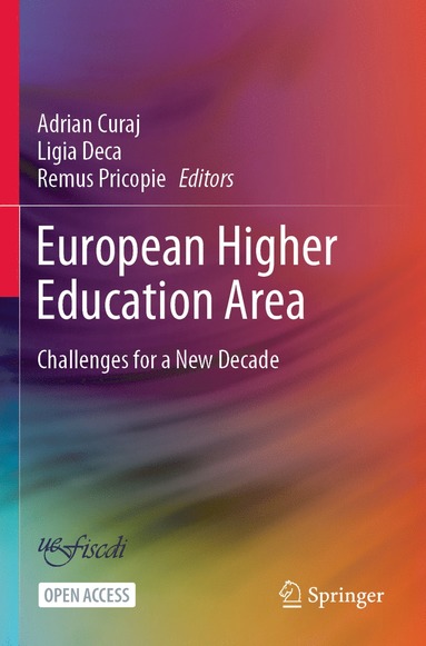 bokomslag European Higher Education Area: Challenges for a New Decade