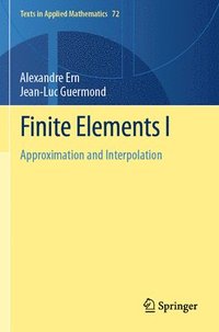 bokomslag Finite Elements I