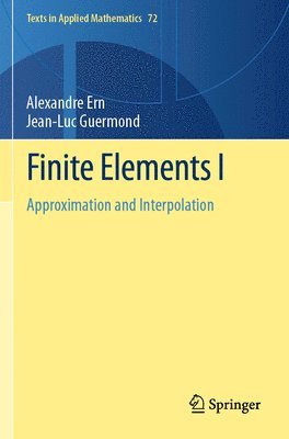bokomslag Finite Elements I