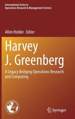 bokomslag Harvey J. Greenberg