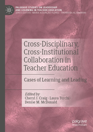Cheryl J. Craig, Laura Turchi, Denise M. McDonald - Cross-Disciplinary, Cross-Institutional Collaboration in Teacher Education, Häftad