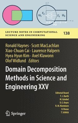 bokomslag Domain Decomposition Methods in Science and Engineering XXV