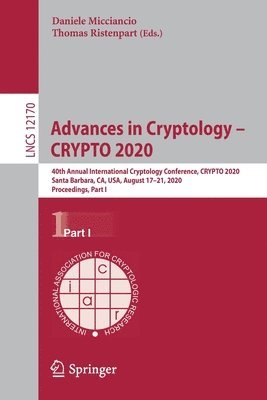 Daniele Micciancio, Thomas Ristenpart - Advances in Cryptology – CRYPTO 2020, Häftad