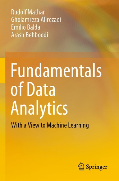 bokomslag Fundamentals of Data Analytics