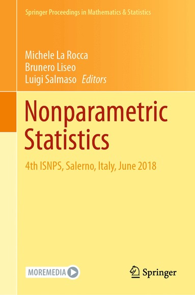 Michele La Rocca, Brunero Liseo, Luigi Salmaso - Nonparametric Statistics, Inbunden