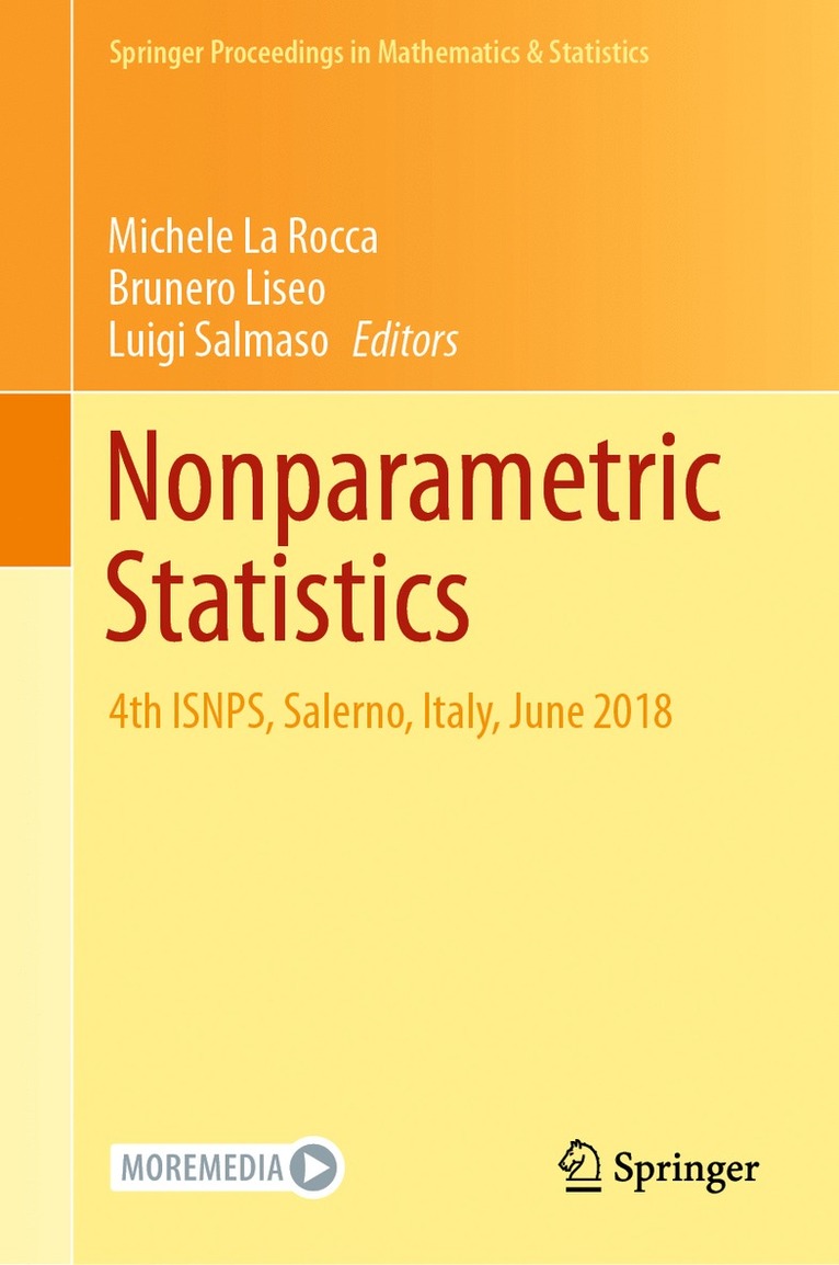 Michele La Rocca, Brunero Liseo, Luigi Salmaso - Nonparametric Statistics, Inbunden