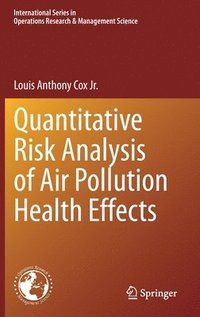bokomslag Quantitative Risk Analysis of Air Pollution Health Effects