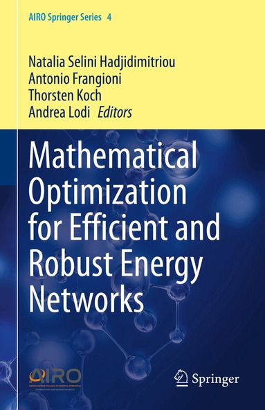 Natalia Selini Hadjidimitriou, Antonio Frangioni, Thorsten Koch, Andrea Lodi - Mathematical Optimization for Efficient and Robust Energy Networks, Inbunden
