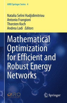 Mathematical Optimization for Efficient and Robust Energy Networks 1