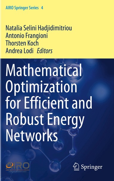Natalia Selini Hadjidimitriou, Antonio Frangioni, Thorsten Koch, Andrea Lodi - Mathematical Optimization for Efficient and Robust Energy Networks, Häftad