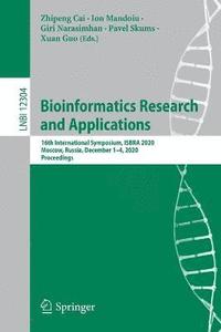 bokomslag Bioinformatics Research and Applications