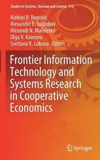 bokomslag Frontier Information Technology and Systems Research in Cooperative Economics