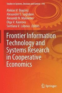 bokomslag Frontier Information Technology and Systems Research in Cooperative Economics