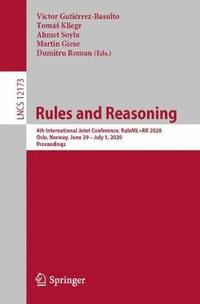 bokomslag Rules and Reasoning