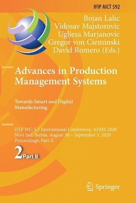 Advances in Production Management Systems. Towards Smart and Digital Manufacturing 1