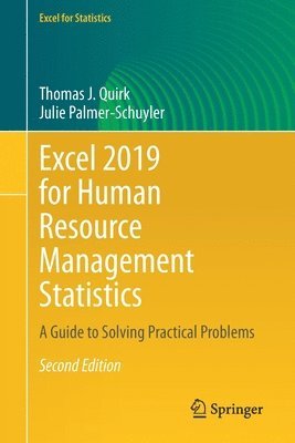 Excel 2019 for Human Resource Management Statistics 1