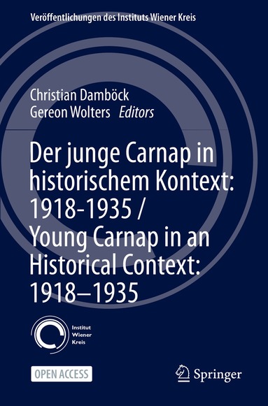 Christian Damböck, Gereon Wolters - Der junge Carnap in historischem Kontext: 1918–1935 / Young Carnap in an Historical Context: 1918–1935, Häftad