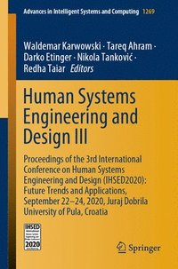 bokomslag Human Systems Engineering and Design III