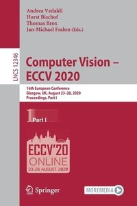 bokomslag Computer Vision - ECCV 2020