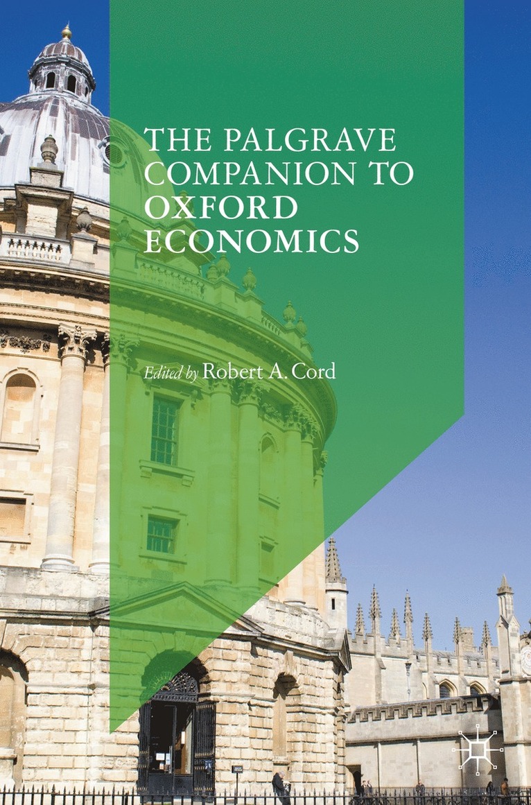 Robert A. Cord - Palgrave Companion to Oxford Economics, Häftad