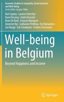 bokomslag Well-being in Belgium