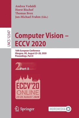 bokomslag Computer Vision - ECCV 2020
