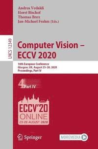 bokomslag Computer Vision - ECCV 2020